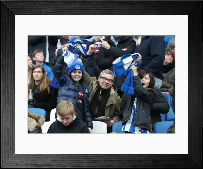 Framed Print : Brighton and Hove Albion vs. Derby County: Emirates FA Cup Showdown at American Express Community Stadium (16th February 2019) Framed Print : Brighton and Hove Albion vs. Derby County: Emirates FA Cup Showdown at American Express Community Stadium (16th February 2019)
