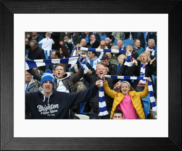 Framed Print : Brighton & Hove Albion vs. Derby County: Emirates FA Cup Battle at American Express Community Stadium (16th February 2019) Framed Print : Brighton & Hove Albion vs. Derby County: Emirates FA Cup Battle at American Express Community Stadium (16th February 2019)