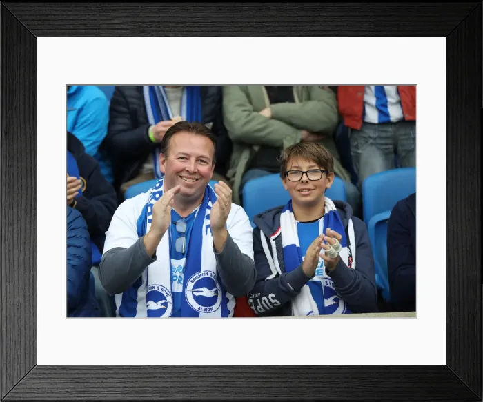 Framed Print : Brighton and Hove Albion vs. Derby County: FA Cup Fifth Round Clash at American Express Community Stadium (16FEB19) Framed Print : Brighton and Hove Albion vs. Derby County: FA Cup Fifth Round Clash at American Express Community Stadium (16FEB19)