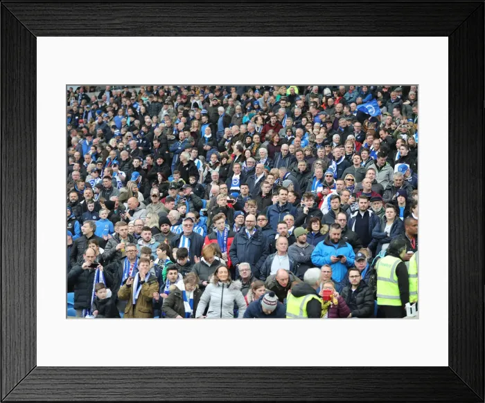 Framed Print : Brighton and Hove Albion vs. Derby County: Emirates FA Cup Showdown at American Express Community Stadium (February 16, 2019) Framed Print : Brighton and Hove Albion vs. Derby County: Emirates FA Cup Showdown at American Express Community Stadium (February 16, 2019)