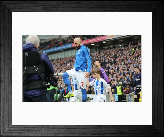 Framed Print : Brighton & Hove Albion vs. Derby County: FA Cup Battle at American Express Community Stadium (16FEB19) Framed Print : Brighton & Hove Albion vs. Derby County: FA Cup Battle at American Express Community Stadium (16FEB19)