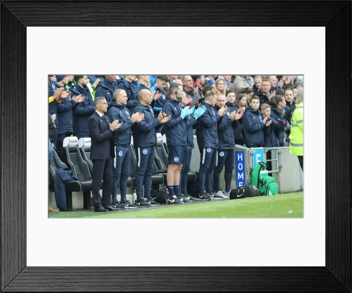 Framed Print : Brighton & Hove Albion vs. Derby County: Emirates FA Cup Showdown at American Express Community Stadium (16th February 2019) Framed Print : Brighton & Hove Albion vs. Derby County: Emirates FA Cup Showdown at American Express Community Stadium (16th February 2019)