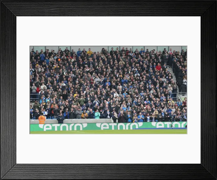 Framed Print : Brighton and Hove Albion vs. Derby County: FA Cup Battle at American Express Community Stadium (16FEB19) Framed Print : Brighton and Hove Albion vs. Derby County: FA Cup Battle at American Express Community Stadium (16FEB19)