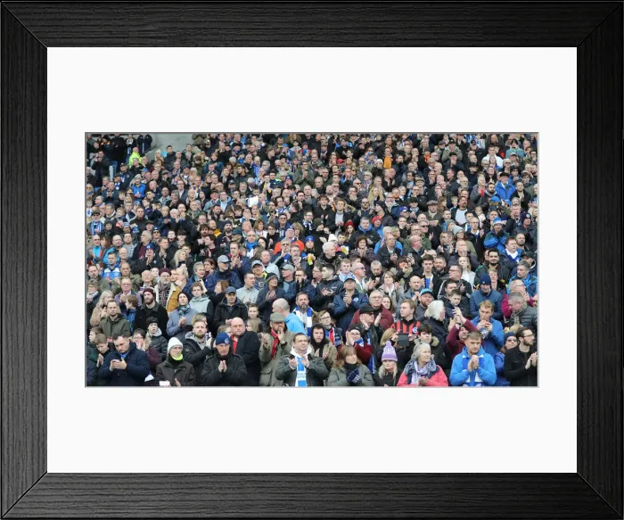 Framed Print : Brighton and Hove Albion vs. Derby County: FA Cup Fifth Round Clash at American Express Community Stadium (16FEB19) Framed Print : Brighton and Hove Albion vs. Derby County: FA Cup Fifth Round Clash at American Express Community Stadium (16FEB19)