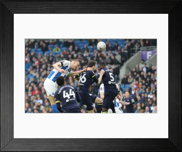 Framed Print : FA Cup Fifth Round: Brighton & Hove Albion vs. Derby County Clash at American Express Community Stadium (16 / 02 / 19) Framed Print : FA Cup Fifth Round: Brighton & Hove Albion vs. Derby County Clash at American Express Community Stadium (16 / 02 / 19)