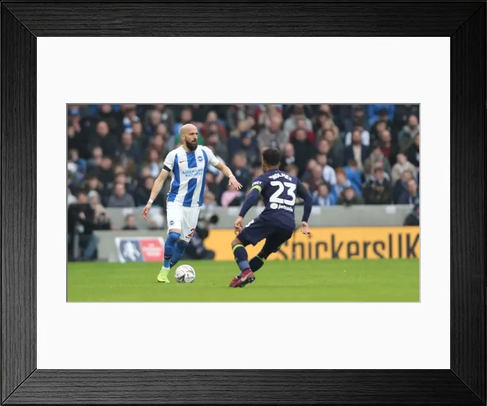 Framed Print : Brighton and Hove Albion vs. Derby County: FA Cup Fifth Round Clash at American Express Community Stadium (16FEB19) Framed Print : Brighton and Hove Albion vs. Derby County: FA Cup Fifth Round Clash at American Express Community Stadium (16FEB19)