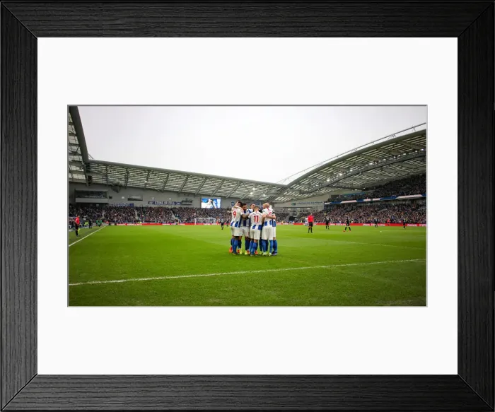 Framed Print : Brighton and Hove Albion vs. Derby County: FA Cup Fifth Round Clash at American Express Community Stadium (16FEB19) Framed Print : Brighton and Hove Albion vs. Derby County: FA Cup Fifth Round Clash at American Express Community Stadium (16FEB19)
