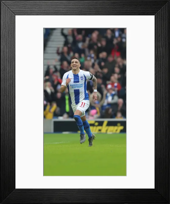 Framed Print : Brighton and Hove Albion vs. Derby County: FA Cup Fifth Round Clash at American Express Community Stadium (16FEB19) Framed Print : Brighton and Hove Albion vs. Derby County: FA Cup Fifth Round Clash at American Express Community Stadium (16FEB19)