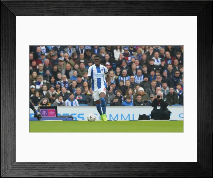 Framed Print : Brighton & Hove Albion vs. Derby County: FA Cup Battle at American Express Community Stadium (16FEB19) Framed Print : Brighton & Hove Albion vs. Derby County: FA Cup Battle at American Express Community Stadium (16FEB19)