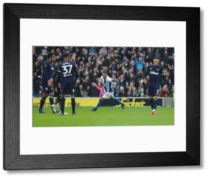 Framed Print : Brighton and Hove Albion vs. Derby County: FA Cup Battle at American Express Community Stadium (16FEB19) Framed Print : Brighton and Hove Albion vs. Derby County: FA Cup Battle at American Express Community Stadium (16FEB19)