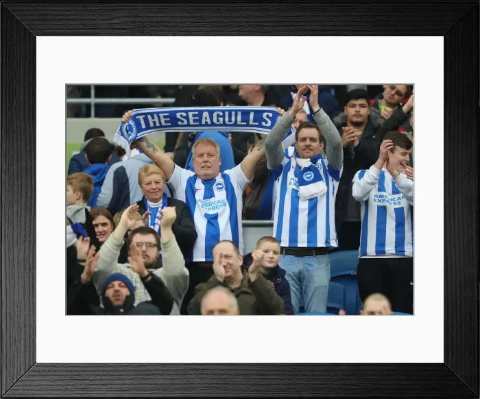Framed Print : Brighton and Hove Albion vs. Derby County: Emirates FA Cup Showdown at American Express Community Stadium (16th February 2019) Framed Print : Brighton and Hove Albion vs. Derby County: Emirates FA Cup Showdown at American Express Community Stadium (16th February 2019)