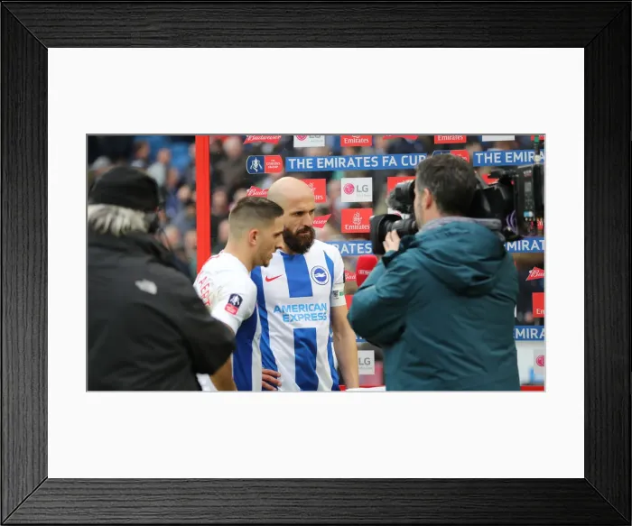 Framed Print : Brighton and Hove Albion vs. Derby County: Emirates FA Cup Showdown at American Express Community Stadium (February 16, 2019) Framed Print : Brighton and Hove Albion vs. Derby County: Emirates FA Cup Showdown at American Express Community Stadium (February 16, 2019)