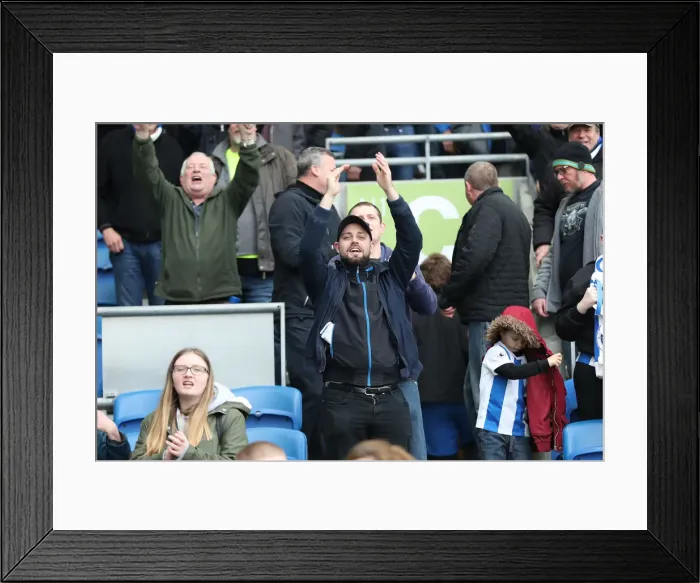 Framed Print : Brighton and Hove Albion vs. Derby County: FA Cup Battle at American Express Community Stadium (16FEB19) Framed Print : Brighton and Hove Albion vs. Derby County: FA Cup Battle at American Express Community Stadium (16FEB19)