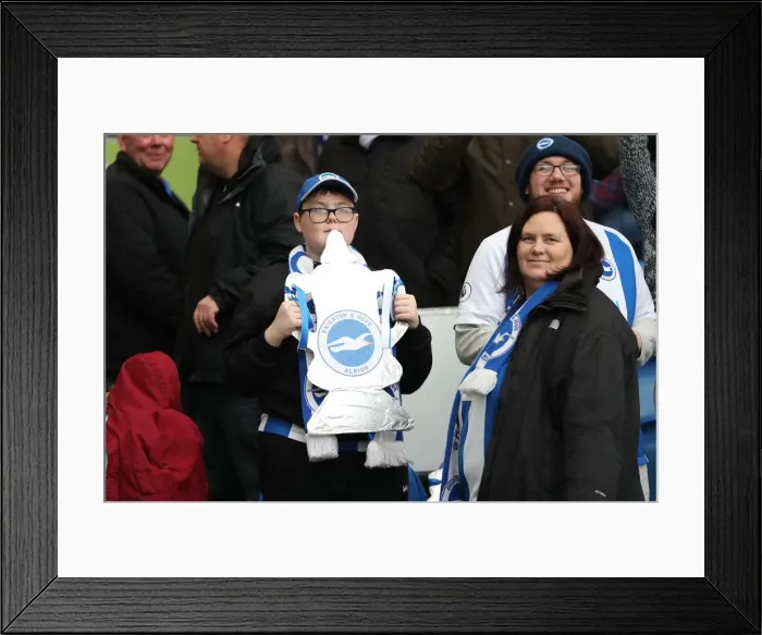 Framed Print : Brighton and Hove Albion vs. Derby County: Emirates FA Cup Showdown at American Express Community Stadium (February 16, 2019) Framed Print : Brighton and Hove Albion vs. Derby County: Emirates FA Cup Showdown at American Express Community Stadium (February 16, 2019)
