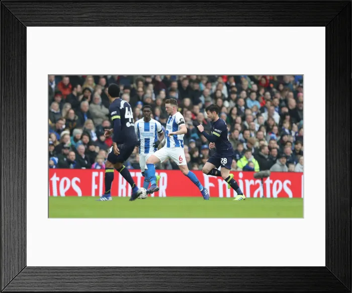 Framed Print : Brighton & Hove Albion vs. Derby County: FA Cup Fifth Round Clash at American Express Community Stadium (16FEB19) Framed Print : Brighton & Hove Albion vs. Derby County: FA Cup Fifth Round Clash at American Express Community Stadium (16FEB19)