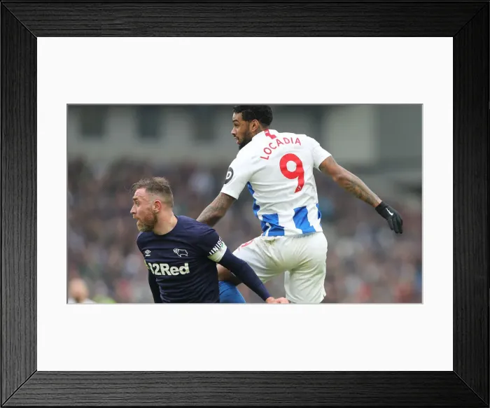 Framed Print : Brighton and Hove Albion vs. Derby County: Emirates FA Cup Showdown at American Express Community Stadium (16FEB19) Framed Print : Brighton and Hove Albion vs. Derby County: Emirates FA Cup Showdown at American Express Community Stadium (16FEB19)