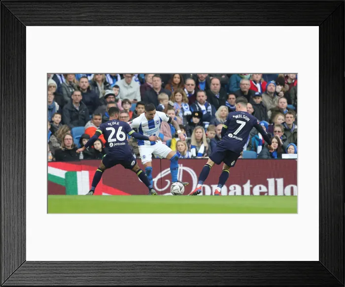 Framed Print : Brighton and Hove Albion vs. Derby County: Emirates FA Cup Showdown at American Express Community Stadium (16FEB19) Framed Print : Brighton and Hove Albion vs. Derby County: Emirates FA Cup Showdown at American Express Community Stadium (16FEB19)