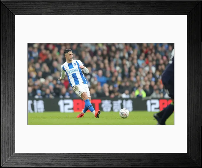 Framed Print : Brighton & Hove Albion vs. Derby County: FA Cup Battle at American Express Community Stadium (16FEB19) Framed Print : Brighton & Hove Albion vs. Derby County: FA Cup Battle at American Express Community Stadium (16FEB19)