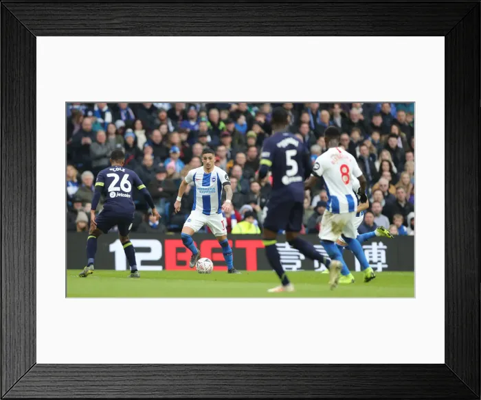 Framed Print : Brighton and Hove Albion vs. Derby County: Emirates FA Cup Showdown at the American Express Community Stadium (16FEB19) Framed Print : Brighton and Hove Albion vs. Derby County: Emirates FA Cup Showdown at the American Express Community Stadium (16FEB19)