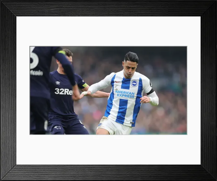 Framed Print : Brighton and Hove Albion vs. Derby County: Emirates FA Cup Showdown at American Express Community Stadium (16FEB19) Framed Print : Brighton and Hove Albion vs. Derby County: Emirates FA Cup Showdown at American Express Community Stadium (16FEB19)