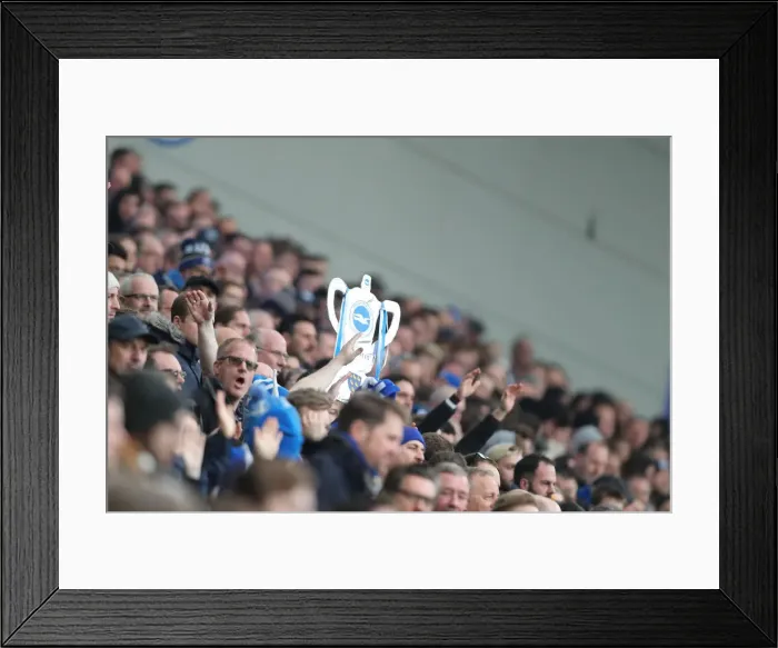 Framed Print : Brighton and Hove Albion vs. Derby County: Emirates FA Cup Showdown at American Express Community Stadium (16FEB19) Framed Print : Brighton and Hove Albion vs. Derby County: Emirates FA Cup Showdown at American Express Community Stadium (16FEB19)