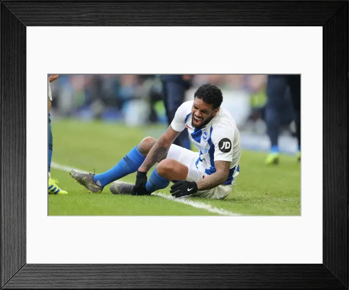 Framed Print : Brighton and Hove Albion vs. Derby County: FA Cup Battle at American Express Community Stadium (16FEB19) Framed Print : Brighton and Hove Albion vs. Derby County: FA Cup Battle at American Express Community Stadium (16FEB19)