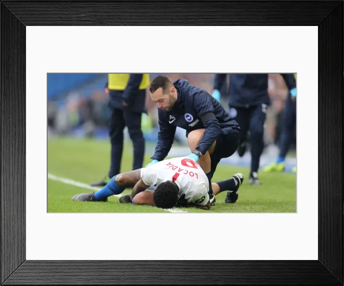 Framed Print : Brighton and Hove Albion vs. Derby County: Emirates FA Cup Showdown at American Express Community Stadium (February 16, 2019) Framed Print : Brighton and Hove Albion vs. Derby County: Emirates FA Cup Showdown at American Express Community Stadium (February 16, 2019)