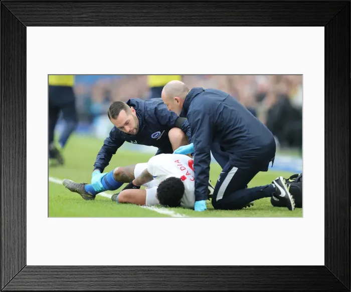 Framed Print : Brighton and Hove Albion vs. Derby County: FA Cup Fifth Round Clash at American Express Community Stadium (16FEB19) Framed Print : Brighton and Hove Albion vs. Derby County: FA Cup Fifth Round Clash at American Express Community Stadium (16FEB19)