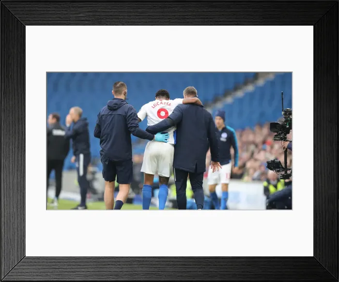 Framed Print : Brighton and Hove Albion vs. Derby County: Emirates FA Cup Battle at American Express Community Stadium (16FEB19) Framed Print : Brighton and Hove Albion vs. Derby County: Emirates FA Cup Battle at American Express Community Stadium (16FEB19)