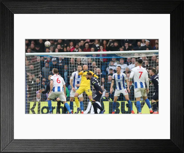Framed Print : Brighton and Hove Albion vs. Derby County: FA Cup Fifth Round Clash at American Express Community Stadium (16FEB19) Framed Print : Brighton and Hove Albion vs. Derby County: FA Cup Fifth Round Clash at American Express Community Stadium (16FEB19)