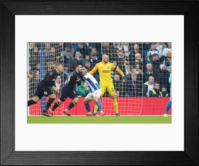 Framed Print : Brighton & Hove Albion vs. Derby County: Emirates FA Cup Showdown at American Express Community Stadium (16th February 2019) Framed Print : Brighton & Hove Albion vs. Derby County: Emirates FA Cup Showdown at American Express Community Stadium (16th February 2019)