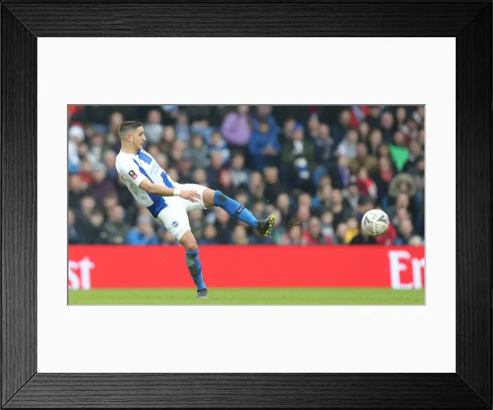 Framed Print : Brighton & Hove Albion vs. Derby County: Emirates FA Cup Battle at American Express Community Stadium (16FEB19) Framed Print : Brighton & Hove Albion vs. Derby County: Emirates FA Cup Battle at American Express Community Stadium (16FEB19)