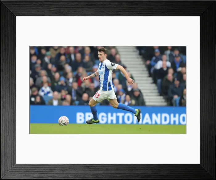 Framed Print : Brighton & Hove Albion vs. Derby County: FA Cup Battle at American Express Community Stadium (16FEB19) Framed Print : Brighton & Hove Albion vs. Derby County: FA Cup Battle at American Express Community Stadium (16FEB19)