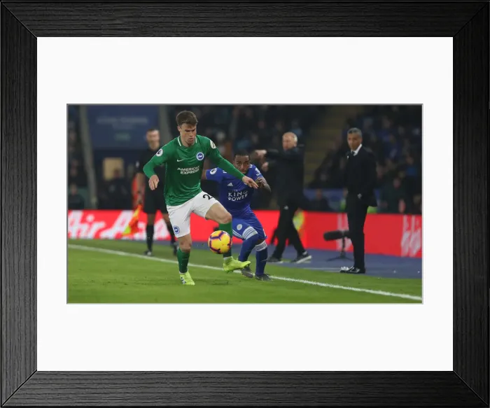 Framed Print : Premier League Showdown: Leicester City vs. Brighton and Hove Albion (26FEB19) Framed Print : Premier League Showdown: Leicester City vs. Brighton and Hove Albion (26FEB19)