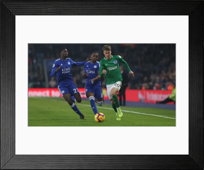 Framed Print : Leicester City vs. Brighton & Hove Albion: Intense Premier League Clash at The King Power Stadium - 26 February 2019 Framed Print : Leicester City vs. Brighton & Hove Albion: Intense Premier League Clash at The King Power Stadium - 26 February 2019
