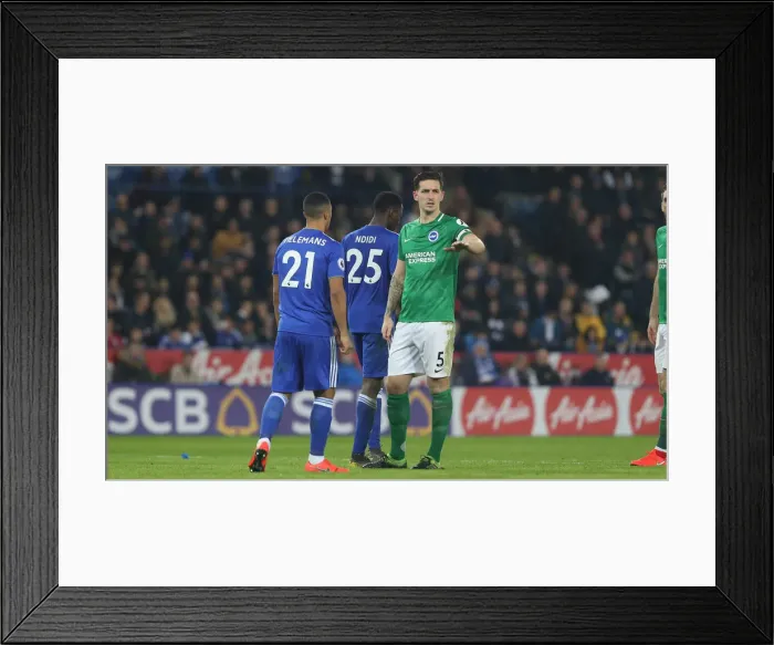 Framed Print : Premier League Showdown: Leicester City vs. Brighton & Hove Albion, 26th February 2019 Framed Print : Premier League Showdown: Leicester City vs. Brighton & Hove Albion, 26th February 2019