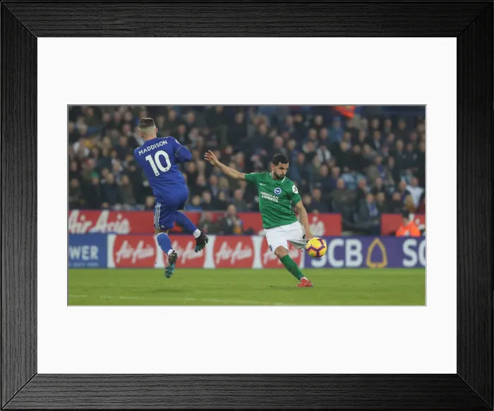 Framed Print : Premier League Showdown: Leicester City vs. Brighton and Hove Albion at The King Power Stadium (26th February 2019) Framed Print : Premier League Showdown: Leicester City vs. Brighton and Hove Albion at The King Power Stadium (26th February 2019)