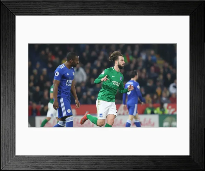 Framed Print : Premier League Showdown: Leicester City vs. Brighton & Hove Albion at The King Power Stadium - 26th February 2019 Framed Print : Premier League Showdown: Leicester City vs. Brighton & Hove Albion at The King Power Stadium - 26th February 2019