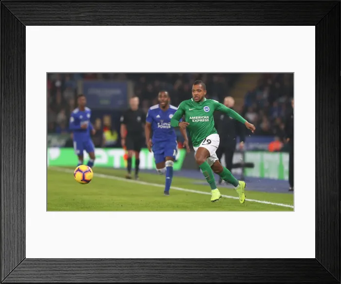 Framed Print : Leicester City vs. Brighton and Hove Albion: Intense Premier League Clash at The King Power Stadium - 26 February 2019 Framed Print : Leicester City vs. Brighton and Hove Albion: Intense Premier League Clash at The King Power Stadium - 26 February 2019