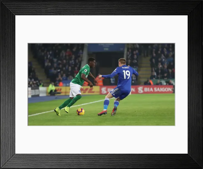 Framed Print : Premier League Showdown: Leicester City vs. Brighton & Hove Albion at The King Power Stadium - 26th February 2019 Framed Print : Premier League Showdown: Leicester City vs. Brighton & Hove Albion at The King Power Stadium - 26th February 2019
