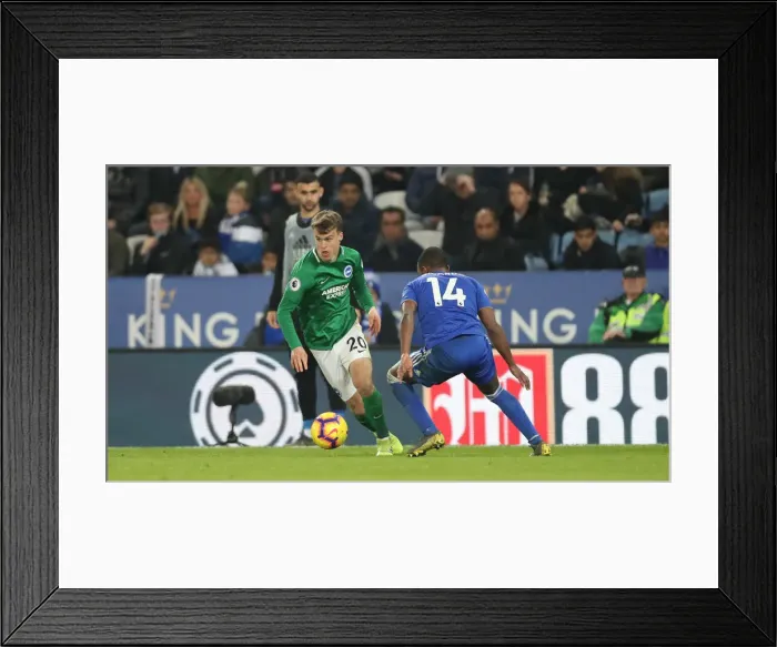 Framed Print : Premier League Showdown: Leicester City vs. Brighton and Hove Albion - February 2019 Framed Print : Premier League Showdown: Leicester City vs. Brighton and Hove Albion - February 2019