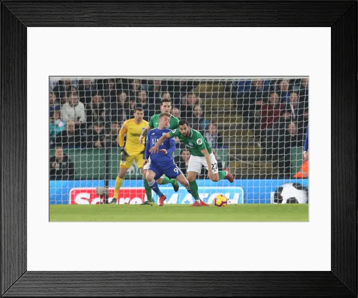 Framed Print : Premier League Showdown: Leicester City vs. Brighton and Hove Albion (26FEB19) Framed Print : Premier League Showdown: Leicester City vs. Brighton and Hove Albion (26FEB19)