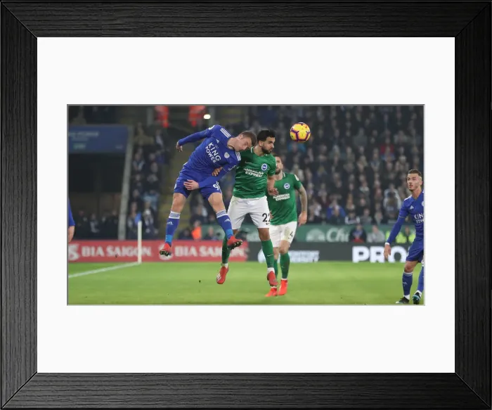 Framed Print : Premier League Showdown: Leicester City vs. Brighton and Hove Albion at The King Power Stadium (26th February 2019) Framed Print : Premier League Showdown: Leicester City vs. Brighton and Hove Albion at The King Power Stadium (26th February 2019)