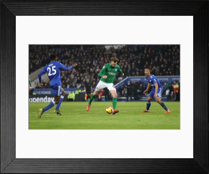 Framed Print : Leicester City vs. Brighton and Hove Albion: Intense Premier League Clash at The King Power Stadium - 26 February 2019 Framed Print : Leicester City vs. Brighton and Hove Albion: Intense Premier League Clash at The King Power Stadium - 26 February 2019