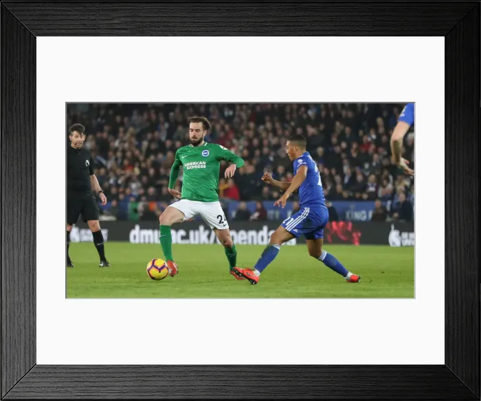Framed Print : Leicester City vs. Brighton & Hove Albion: Intense Premier League Clash at The King Power Stadium - 26 February 2019 Framed Print : Leicester City vs. Brighton & Hove Albion: Intense Premier League Clash at The King Power Stadium - 26 February 2019