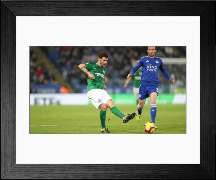 Framed Print : Leicester City vs. Brighton and Hove Albion: Intense Premier League Clash at The King Power Stadium - 26 February 2019 Framed Print : Leicester City vs. Brighton and Hove Albion: Intense Premier League Clash at The King Power Stadium - 26 February 2019