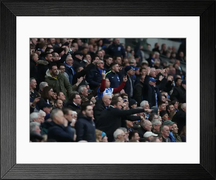 Framed Print : Brighton and Hove Albion vs. Huddersfield Town: Premier League Showdown at American Express Community Stadium (02MAR19)