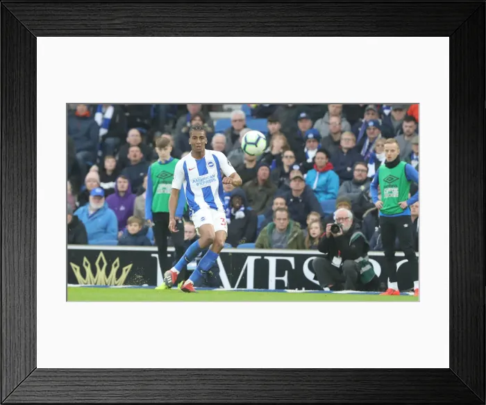 Framed Print : Premier League Showdown: Brighton & Hove Albion vs. Huddersfield Town (02MAR19) - American Express Community Stadium
