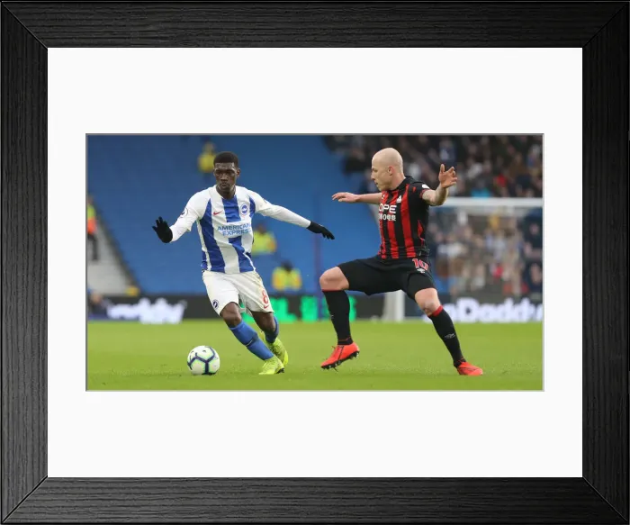 Framed Print : Premier League Showdown: Brighton & Hove Albion vs. Huddersfield Town (02MAR19) - American Express Community Stadium Framed Print : Premier League Showdown: Brighton & Hove Albion vs. Huddersfield Town (02MAR19) - American Express Community Stadium