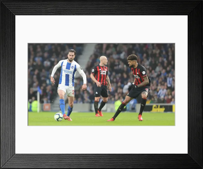 Framed Print : Brighton and Hove Albion vs. Huddersfield Town: Premier League Showdown at American Express Community Stadium (02MAR19)